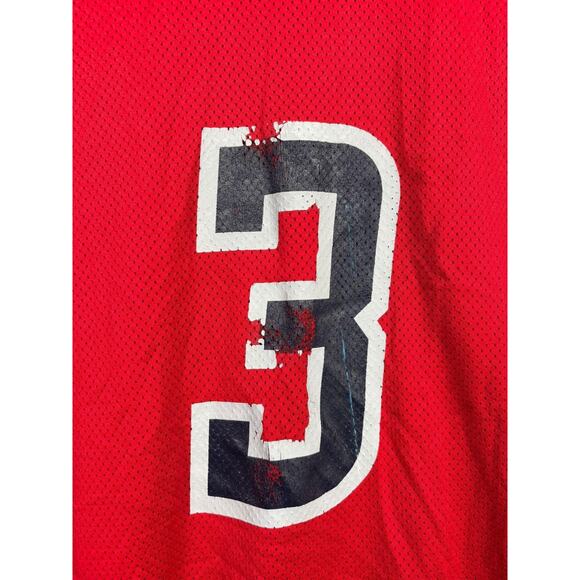 VTG Russell Athletic Baseball Jersey Mens Large Indians Mesh 3 Button 90s *READ - Picture 3 of 7